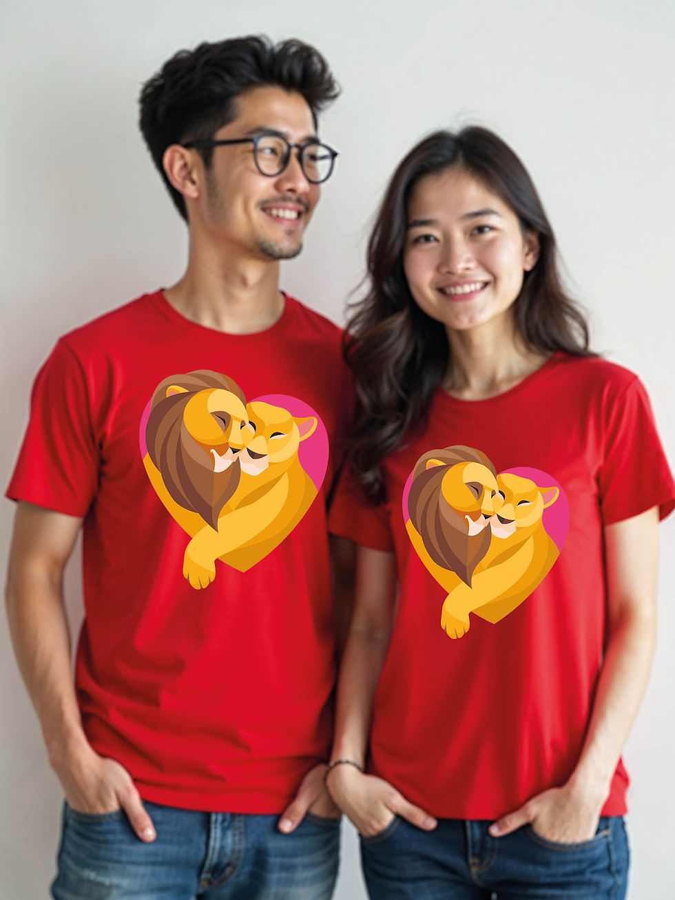 Thumbnail: Forever Love Cartoon Couple T-Shirt Lovers Edition – Buy Now