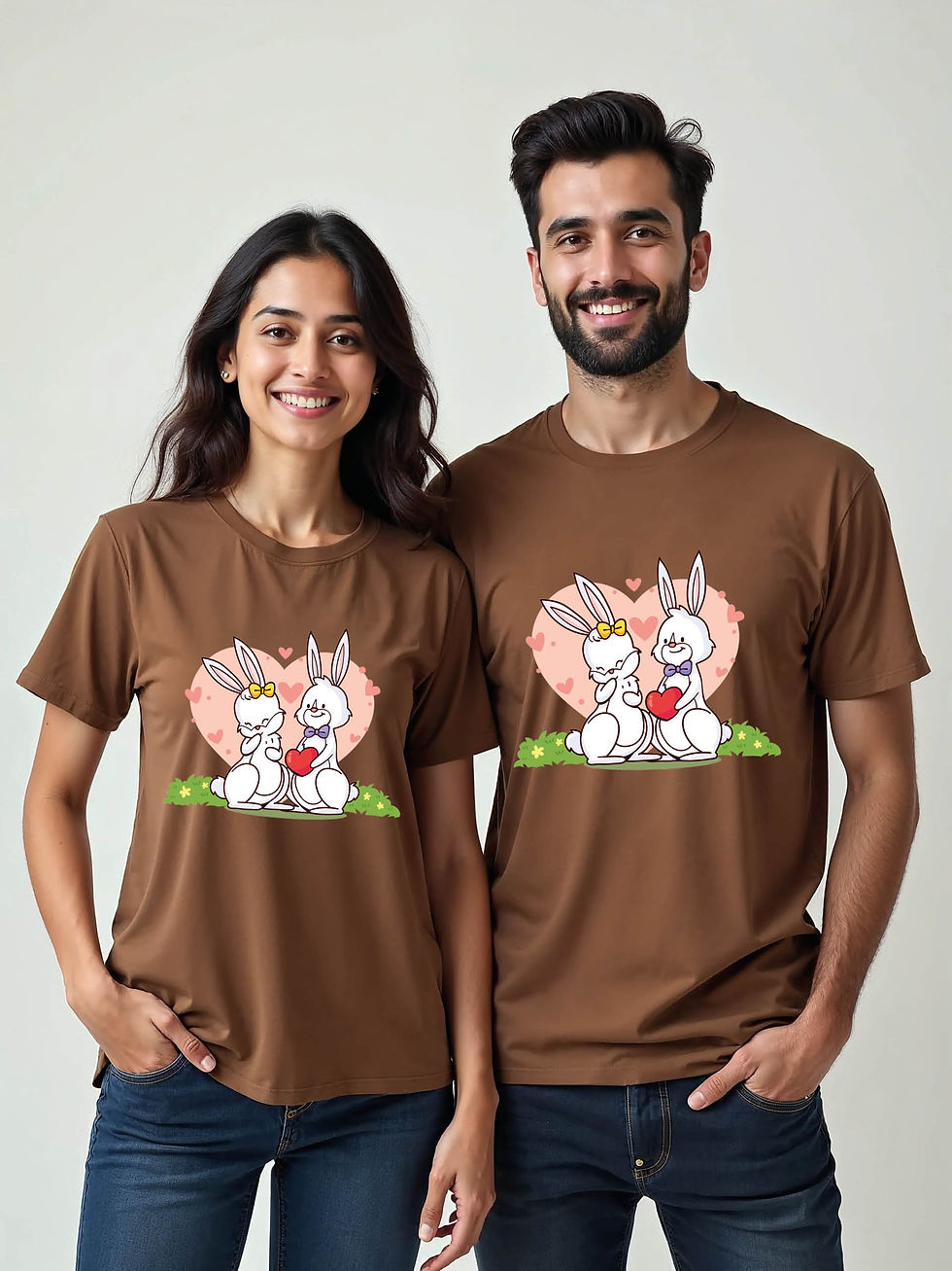 Thumbnail: Forever Love Cartoon Couple T-Shirt Lovers Edition – Buy Now