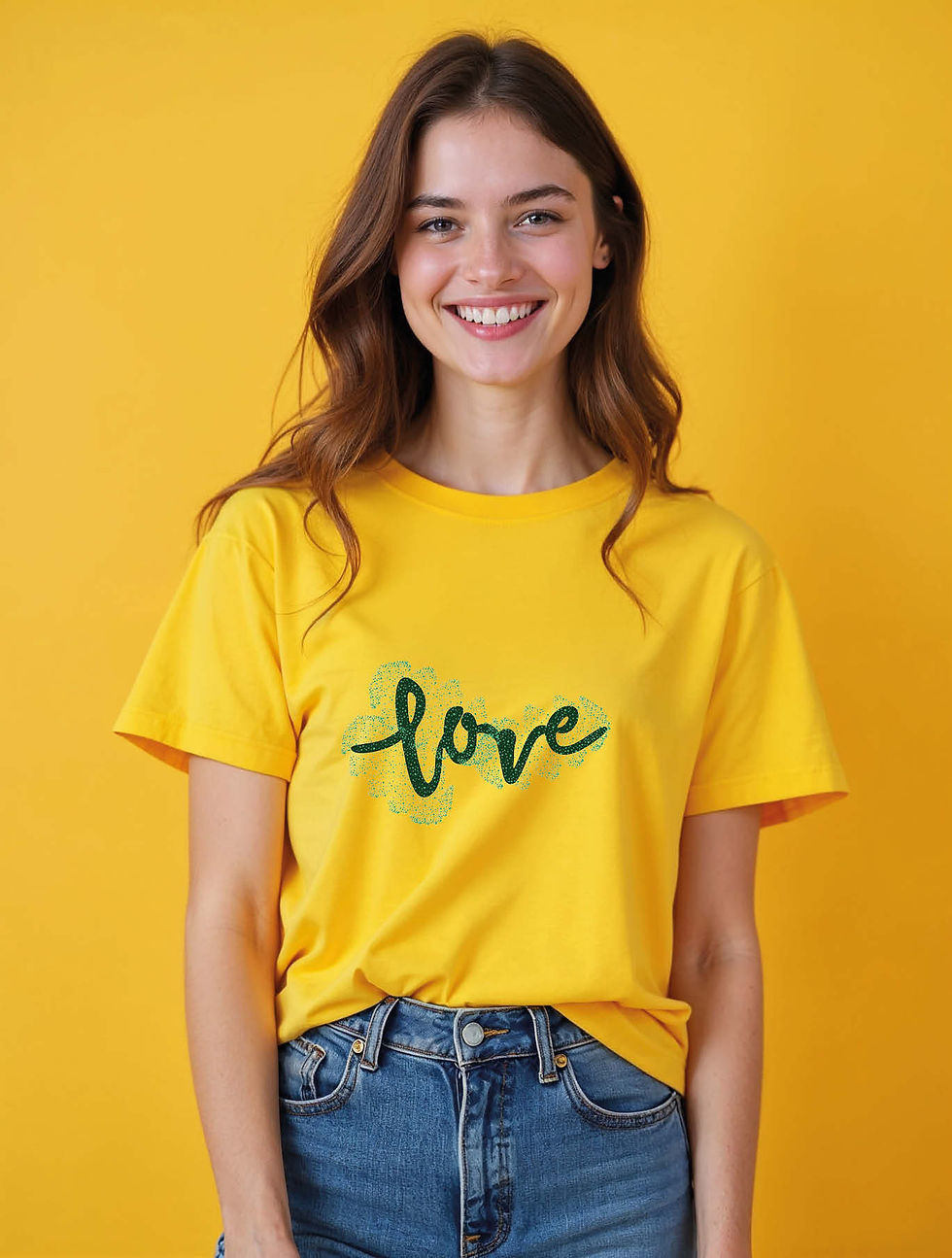 Thumbnail: love Classic Women’s Printed Graphic Stylish T-Shirt – Best Price