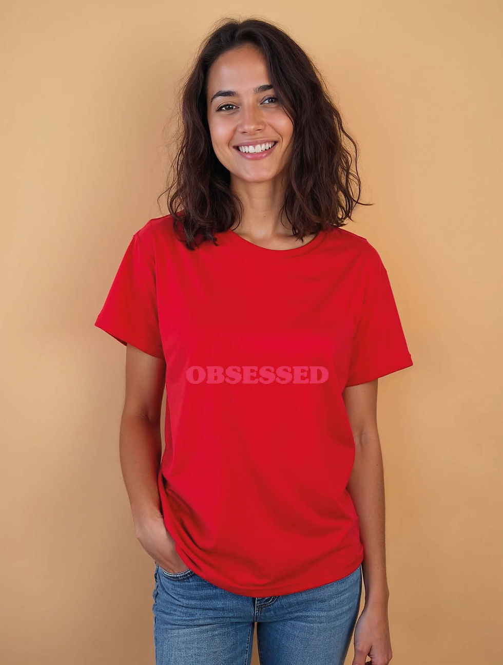 Thumbnail: Obesessed Casual Women’s Graphic T-Shirt – Premium Quality