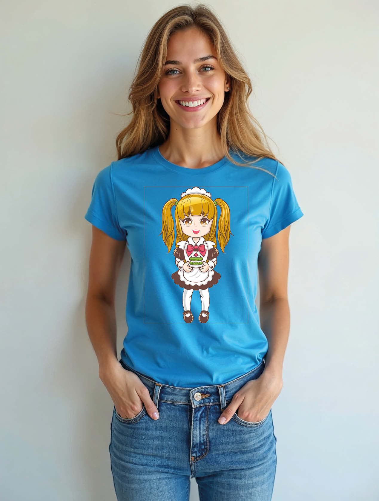 Anime Maid Girl Graphic Classic Women’s Quote T-Shirt – Shop Now
