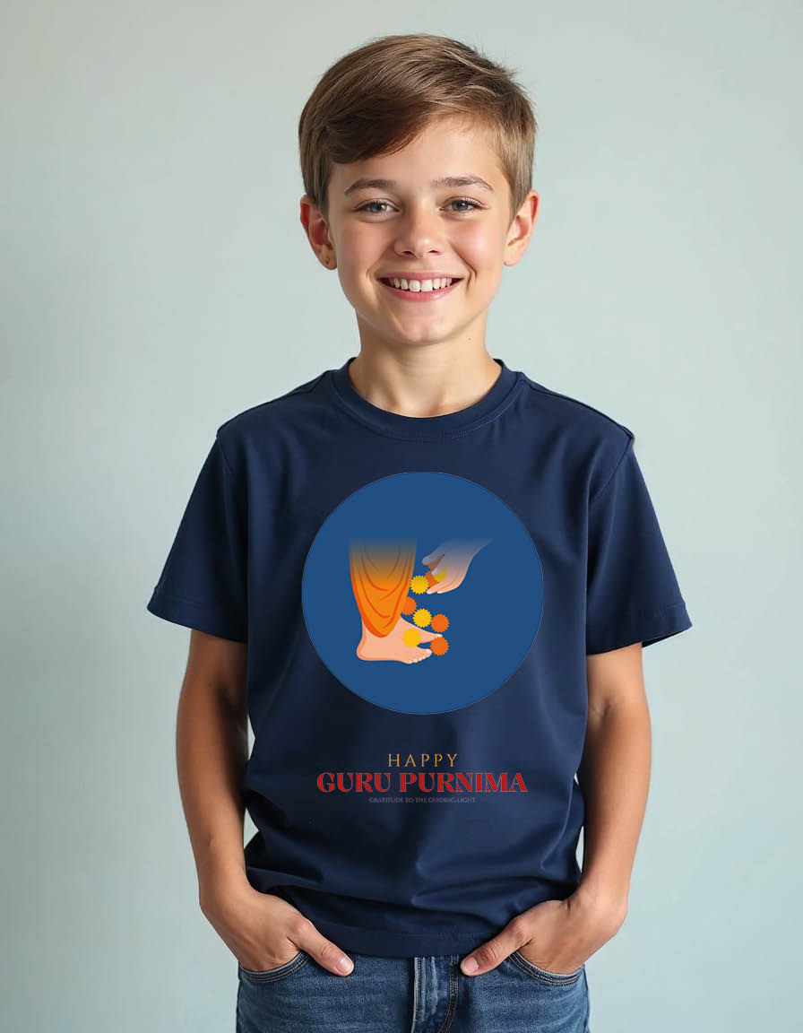 Thumbnail: Guru Purnima Unisex printed graphic t shirt