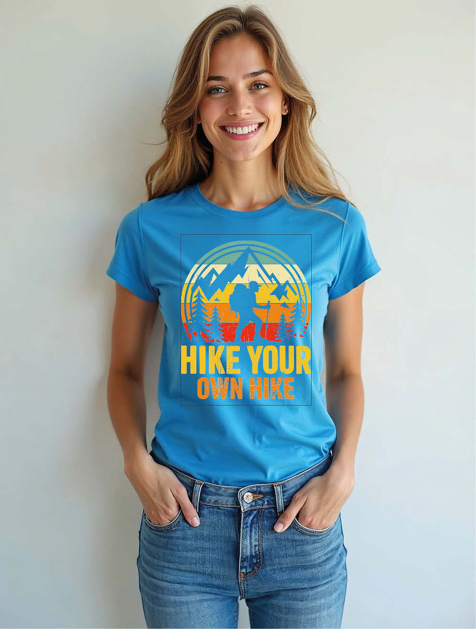 Thumbnail: Hike your own hike Classic Women’s Streetwear T-Shirt – Premium Quality