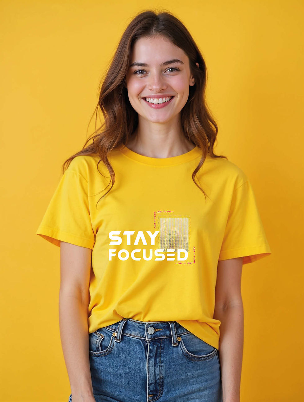 Thumbnail: stay focused Urban Women’s Printed Stylish Graphic T-Shirt – Best Price