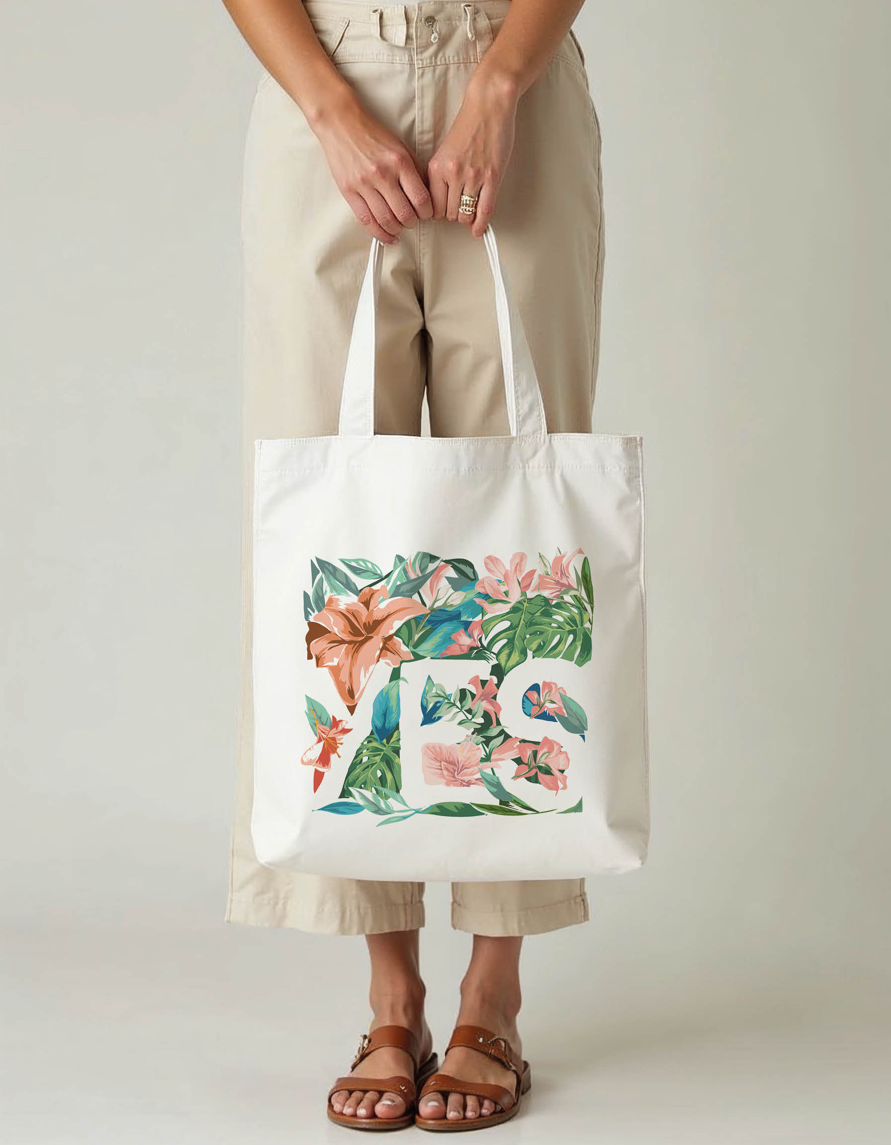 Motivational Tote Printed Bag – Trendy Canvas Fashion Bag Fast Delivery