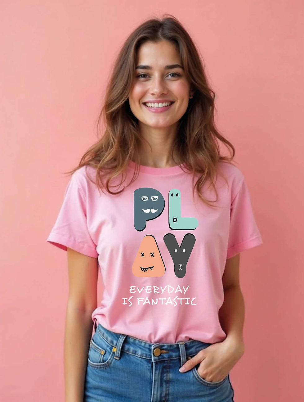 Thumbnail: play everyday is fantastic Casual Women’s Streetwear T-Shirt – Buy Now