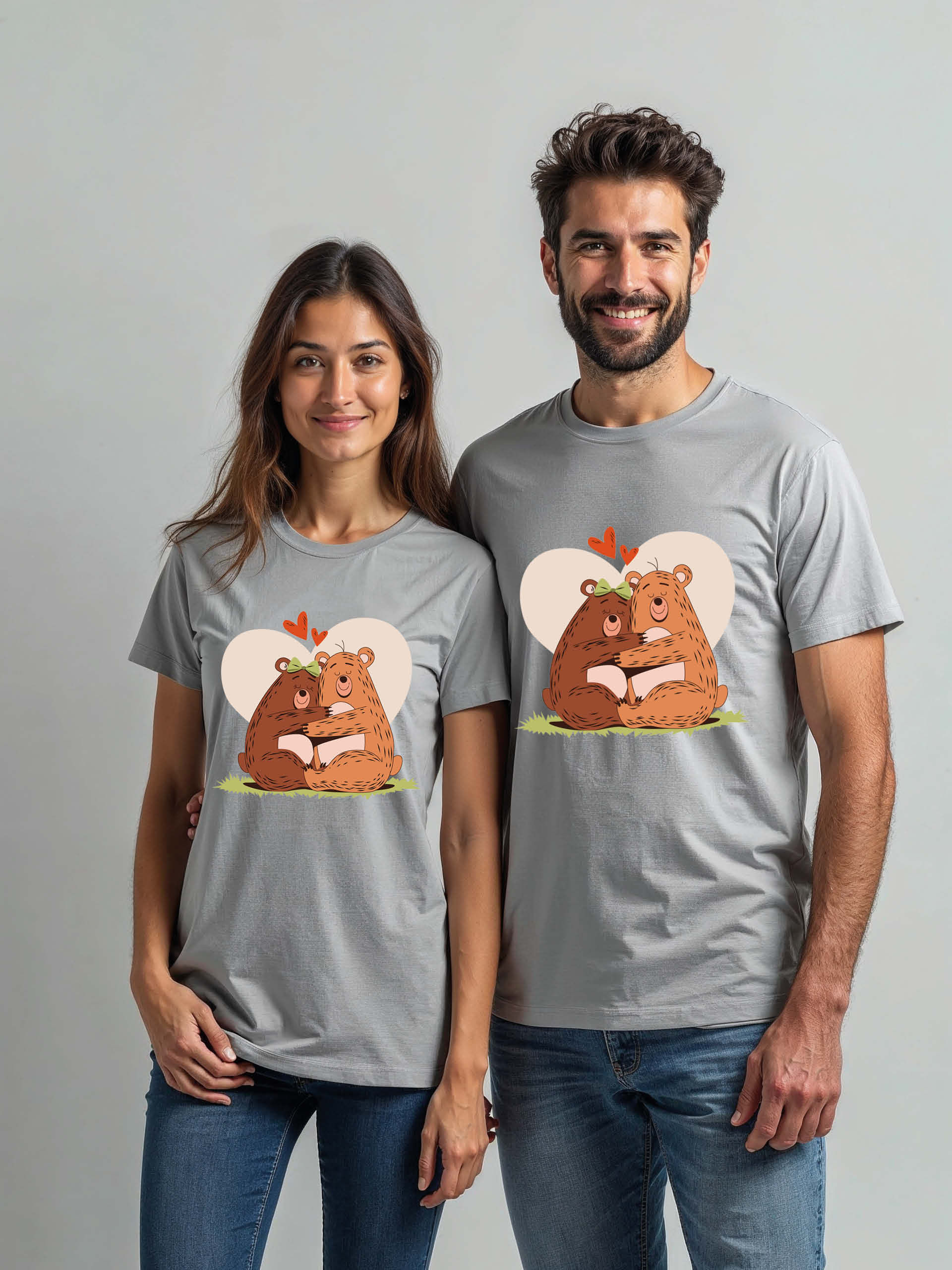 Forever Love Cartoon Couple Matching Tee Lovers Edition – Sale