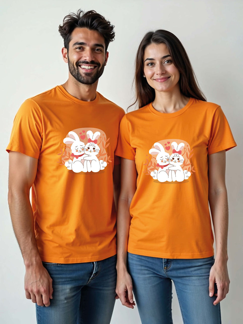 Eternal Love Cartoon Couple Matching Tee Lovers Edition – Fast Delivery