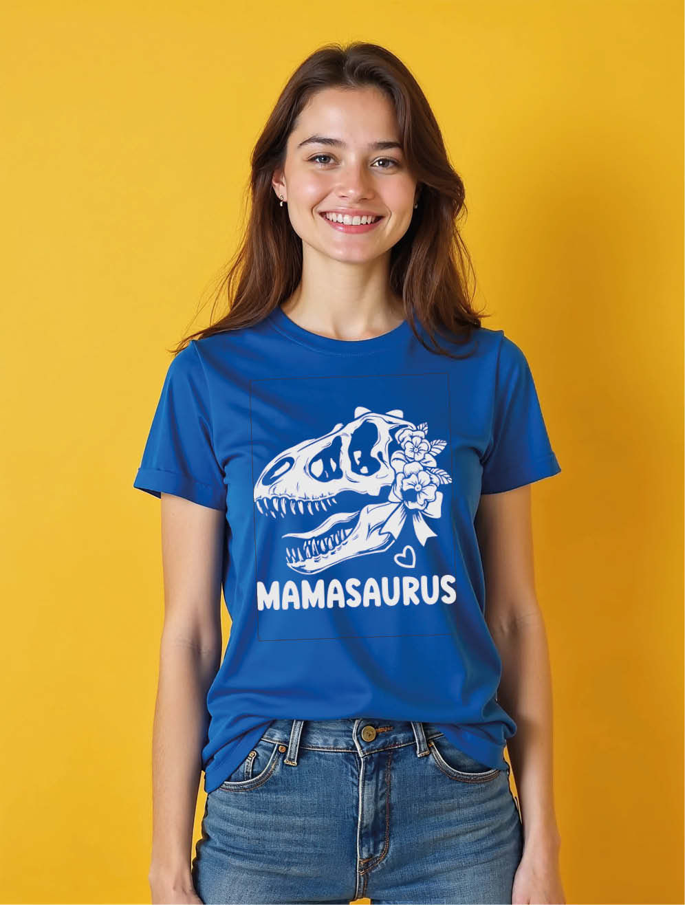 mamasaurus Cool Women’s Printed Graphic Streetwear T-Shirt – Fast Delivery