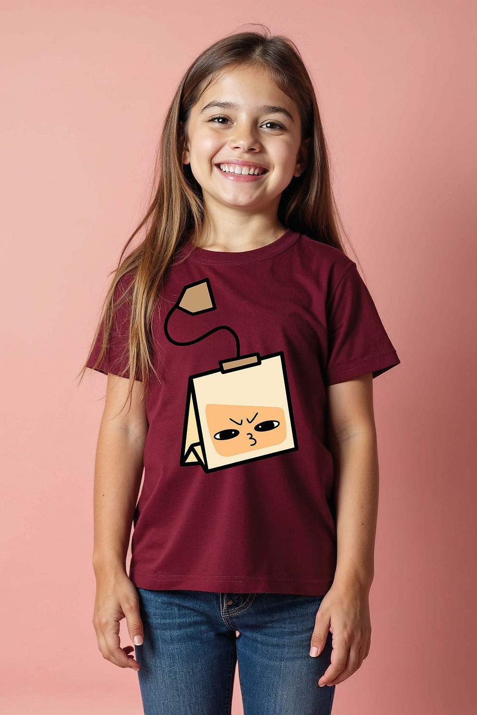 Mad Teabag Graphic Kids Cool Stylish Kids Graphic T-Shirt – Sports Print Design