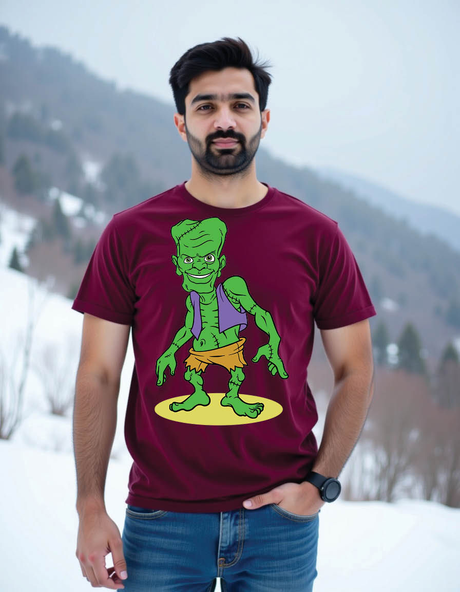 Thumbnail: frankenstein character mens printed graphic t shirt