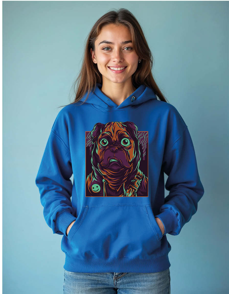 Thumbnail: Psychedelic Streetwear Unisex Printed Graphic Hoodies For Men & Women