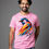 Thumbnail: bird with pop art style mens printed graphic t shirt