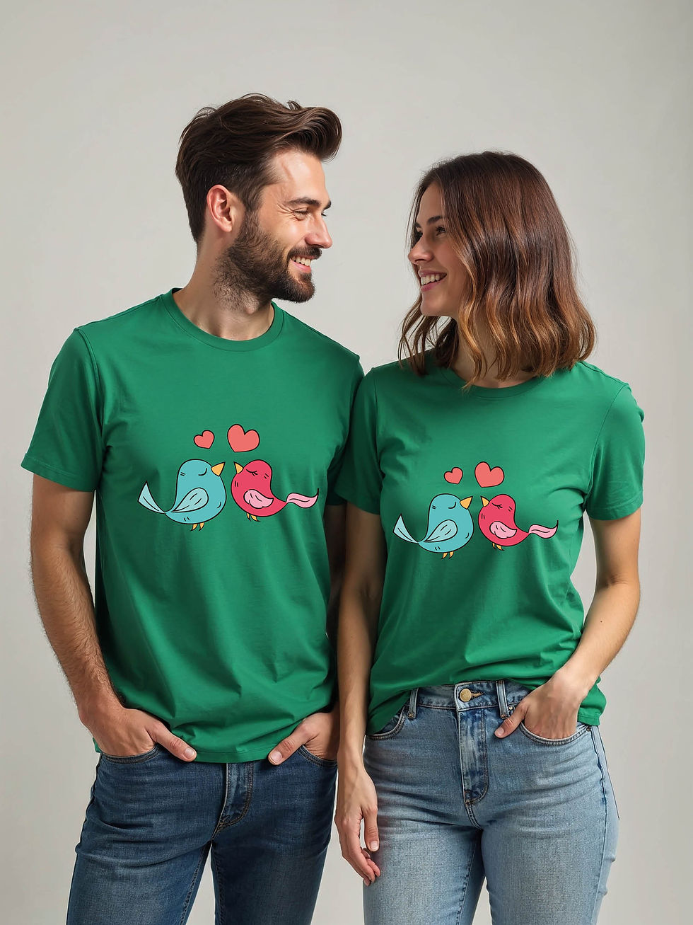 Thumbnail: Trendy Cartoon Couple T-Shirt Lovers Edition – Discount Offer