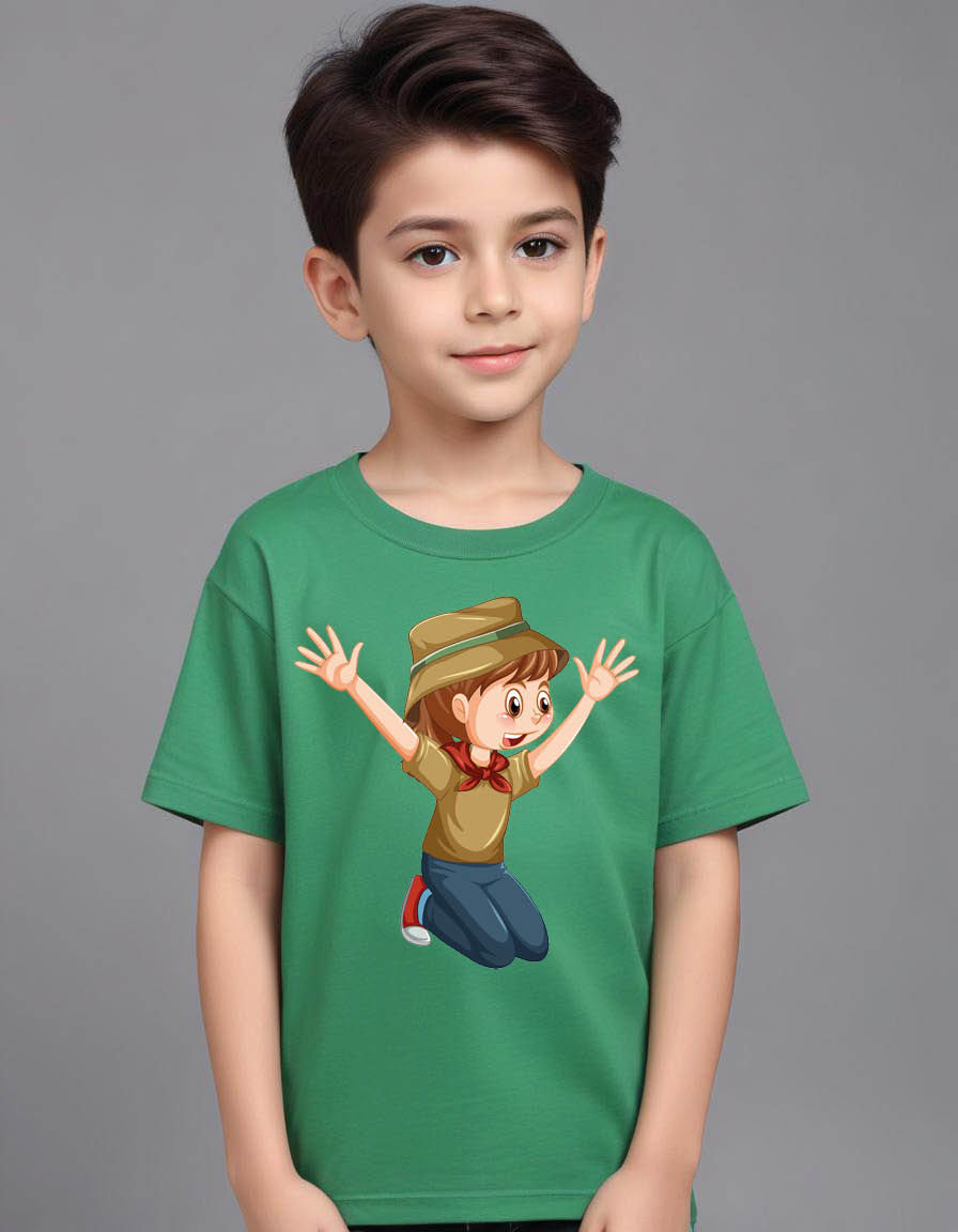 Thumbnail: Smart Classic Fit Kids Tee – Trendy Fashion for Kids