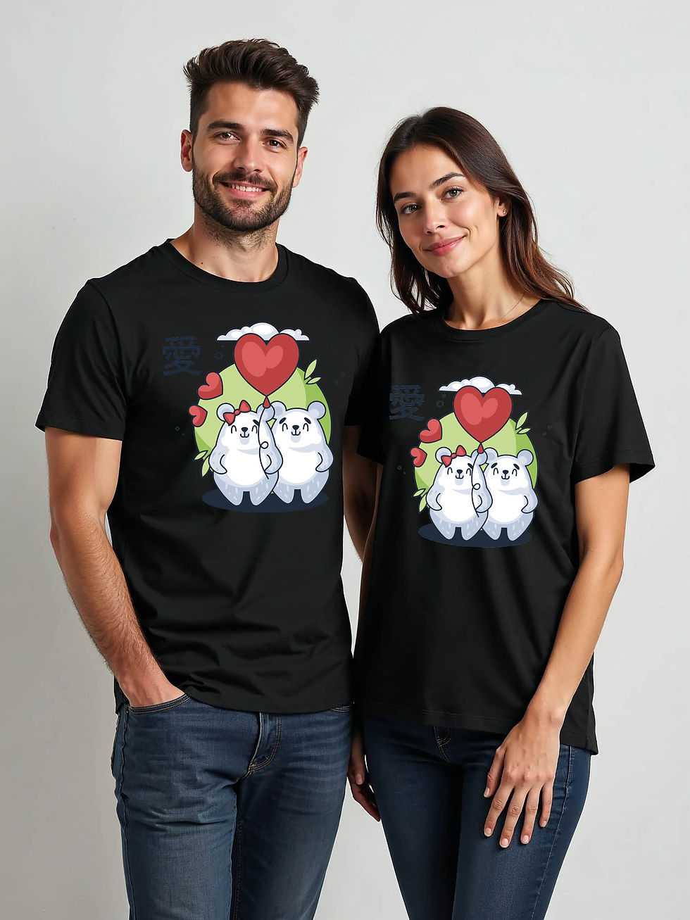 Thumbnail: Couple Goals Cartoon Couple T-Shirt Lovers Edition – Hot Deal