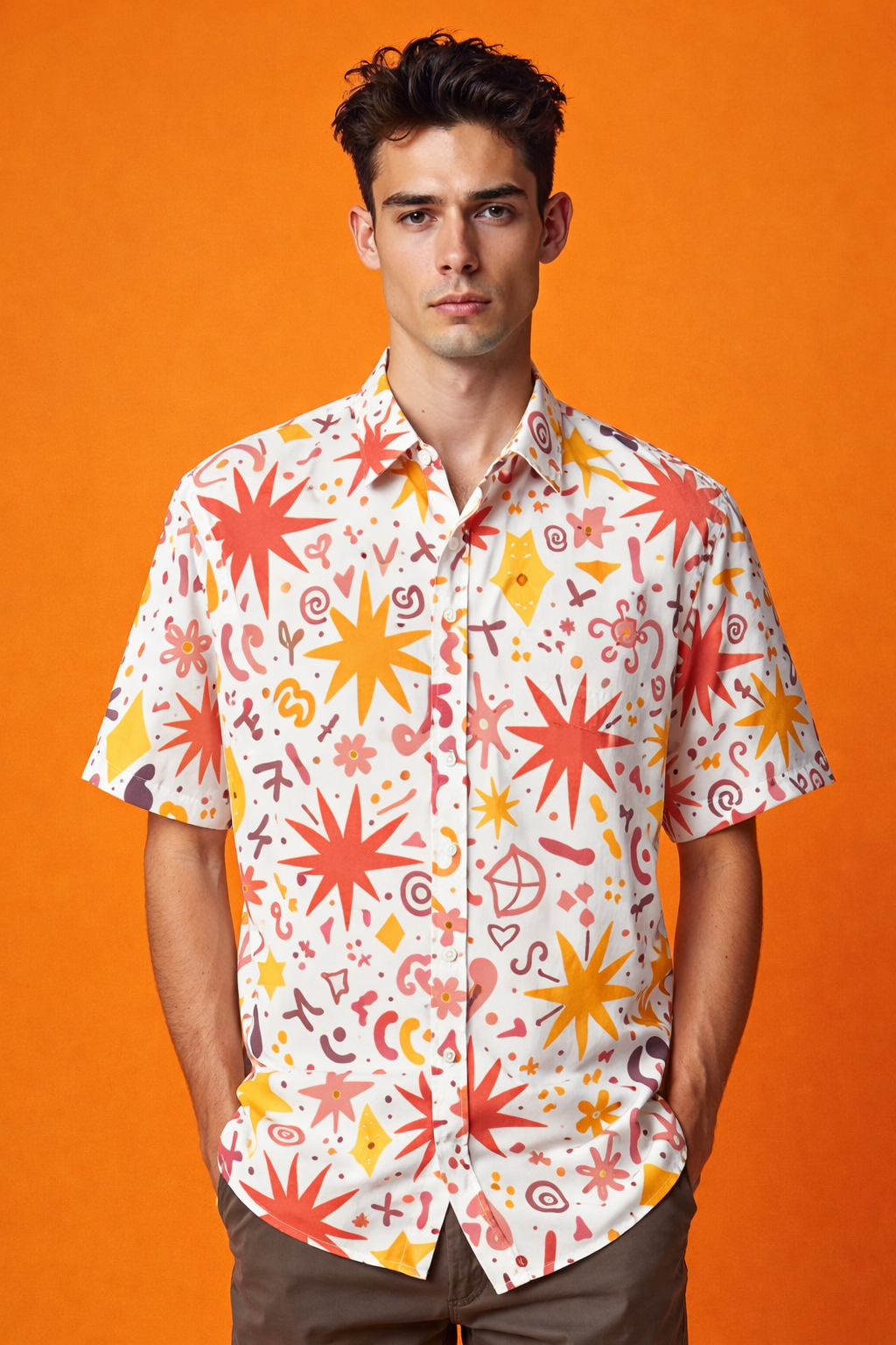 bold patterns design Exclusive Premium Patterned All Over Print Oversized Shirt