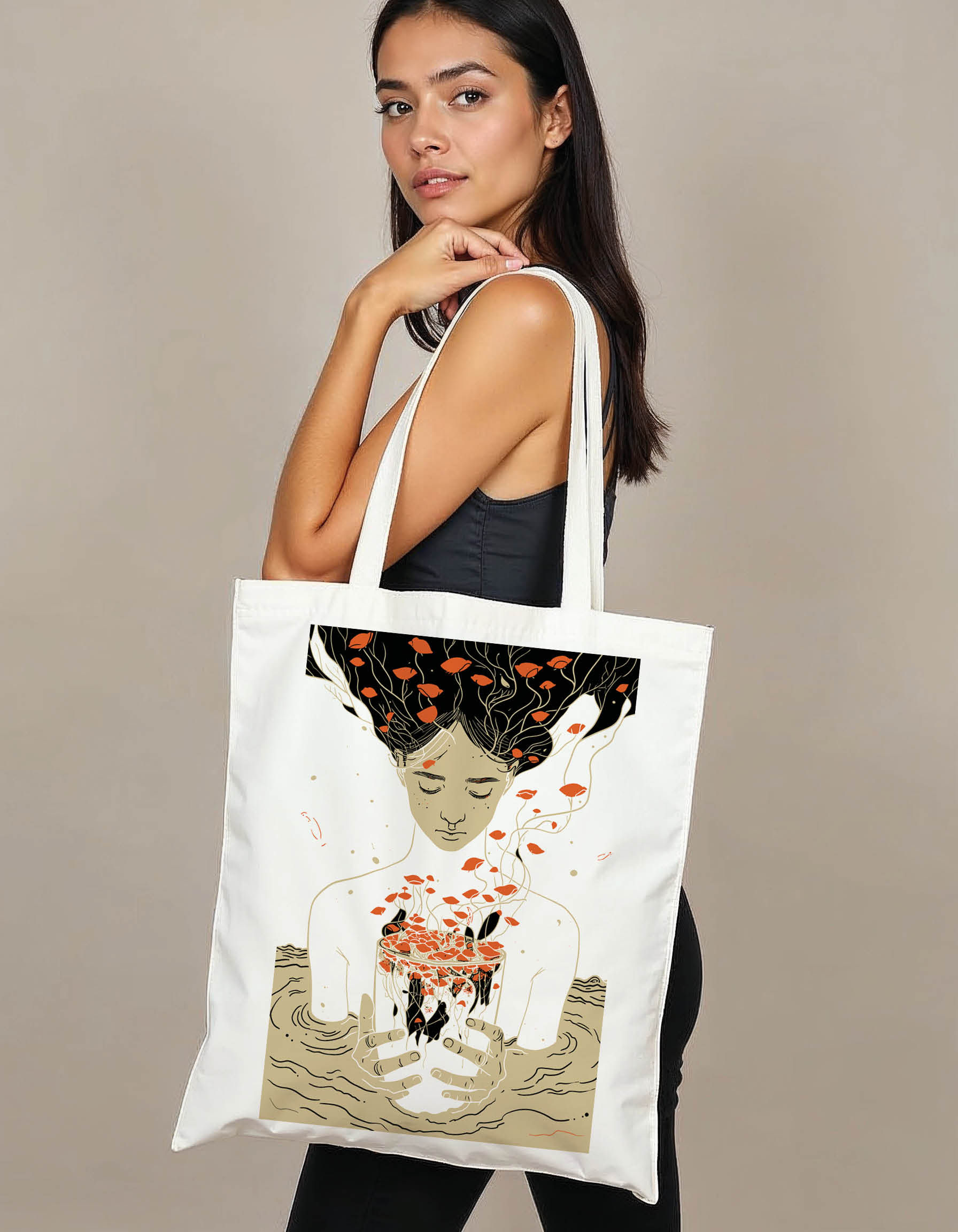 Custom Print Tote Printed Bag – Perfect Gift Idea Shop Now