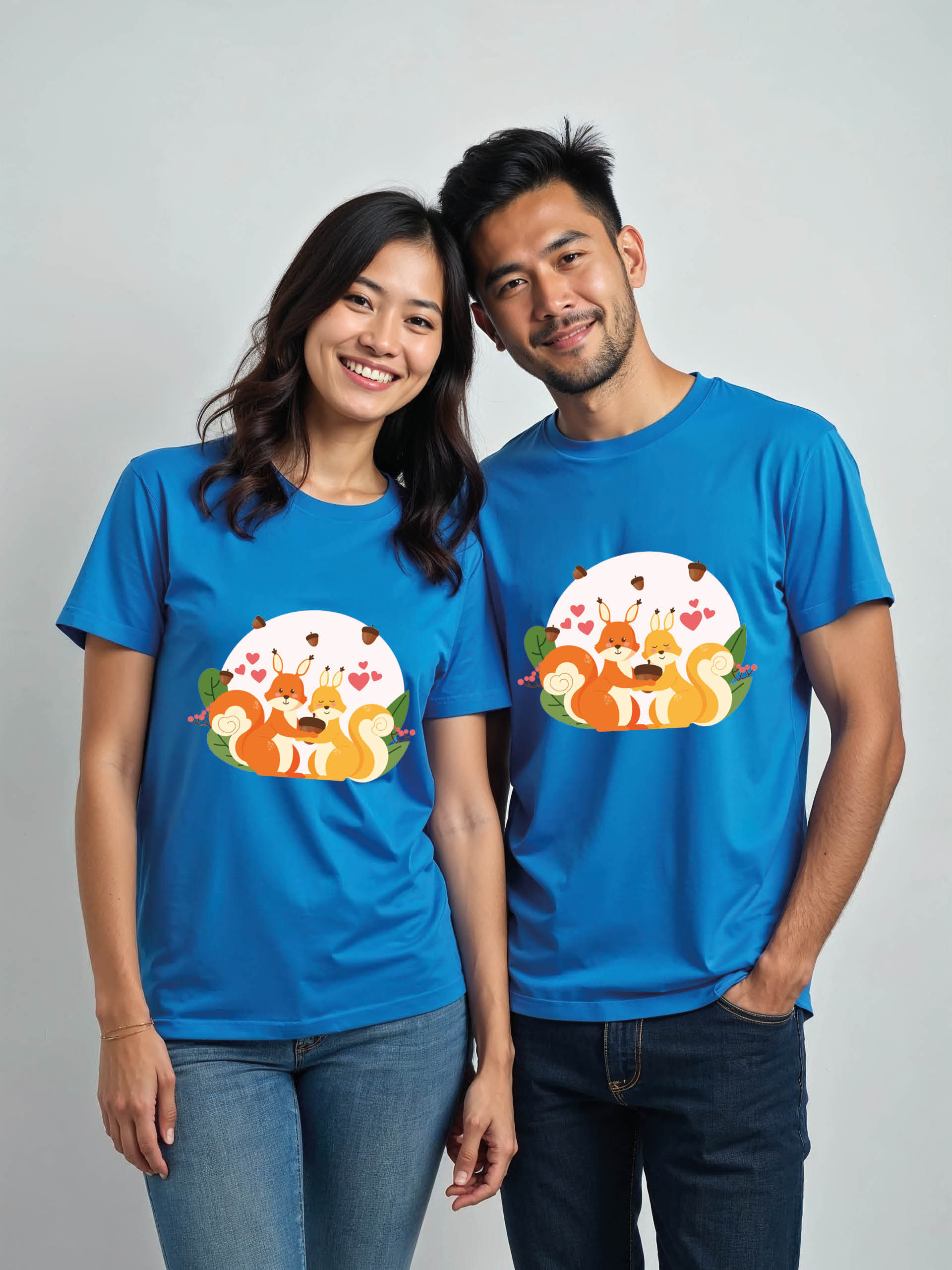 Soulmates Cartoon Couple Matching Tee Lovers Edition – Limited Stock