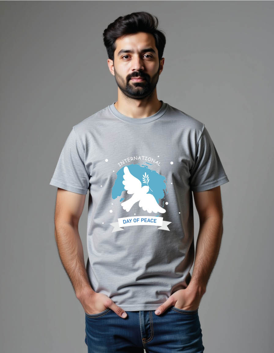 International day peace Unisex printed graphic t shirt