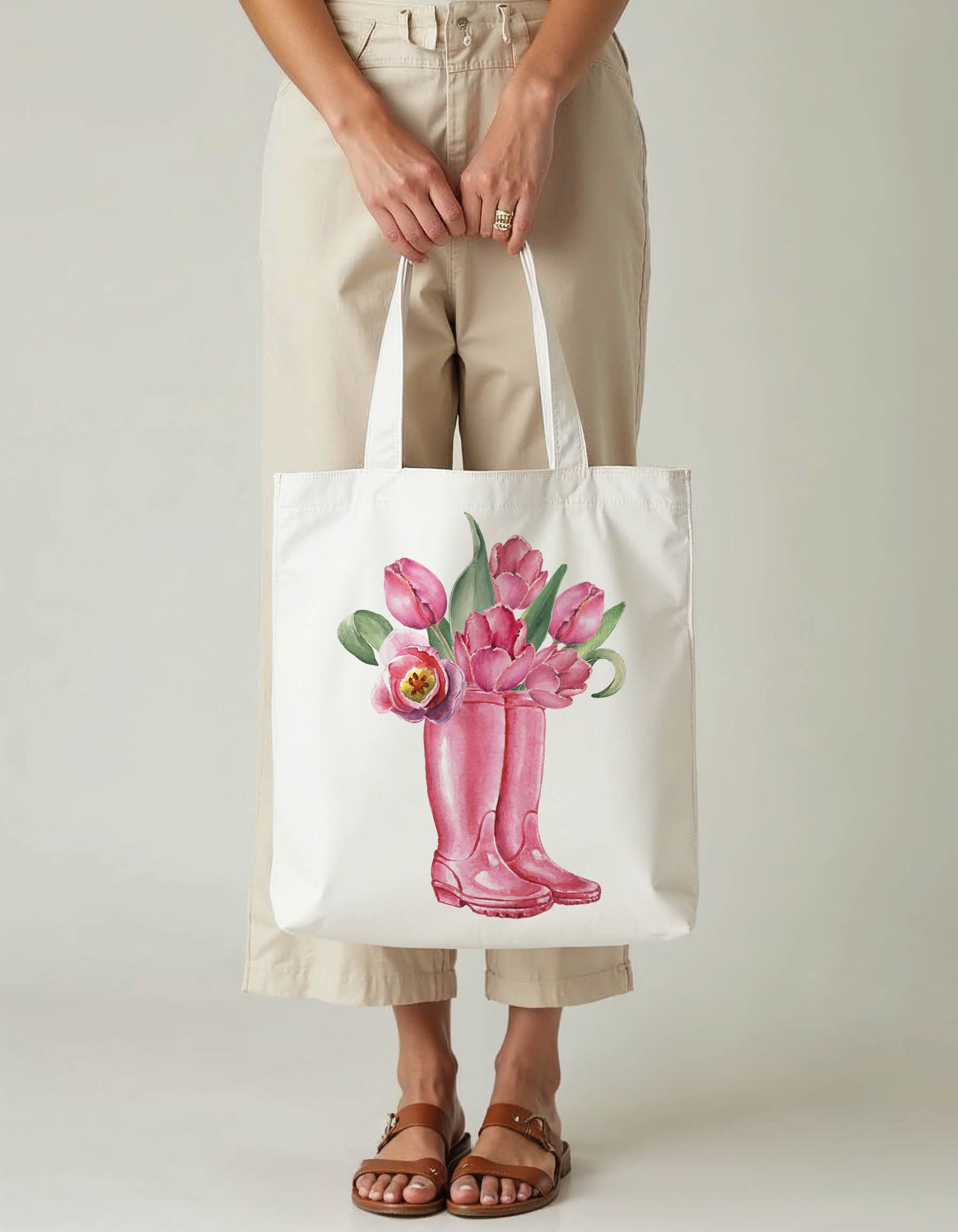 Love Tote Printed Bag – Modern Artistic Design Premium Quality