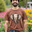 Thumbnail: elephant mascot mens printed graphic t shirt