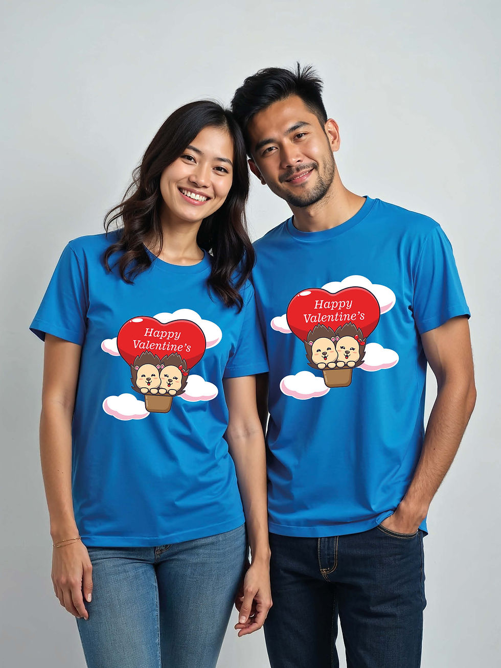 Thumbnail: Trendy Cartoon Couple T-Shirt Lovers Edition – Discount Offer