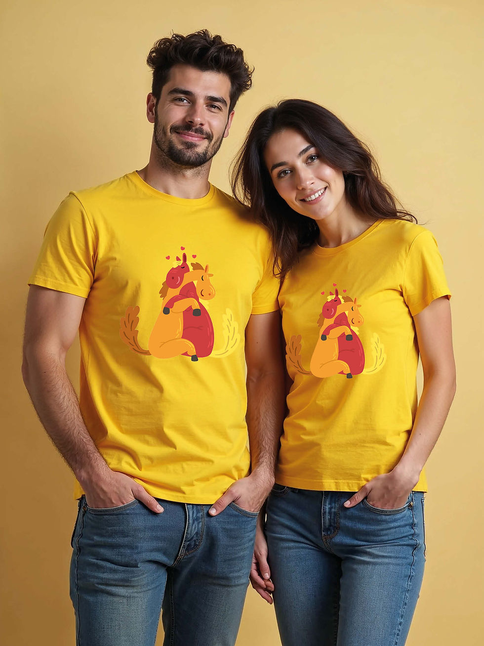 Thumbnail: Forever Love Cartoon Couple T-Shirt Lovers Edition – Buy Now