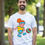 Thumbnail: football kids hand drawn style mens printed graphic t shirt