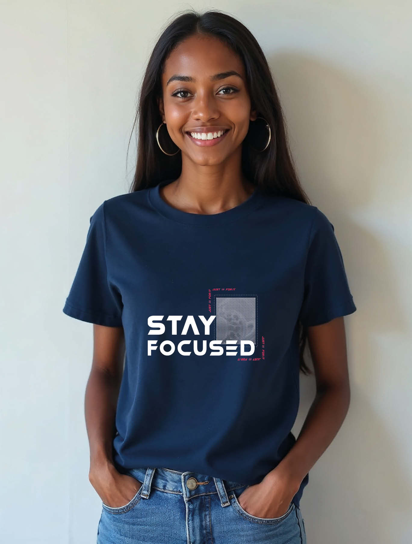 stay focused Urban Women’s Printed Stylish Graphic T-Shirt – Best Price