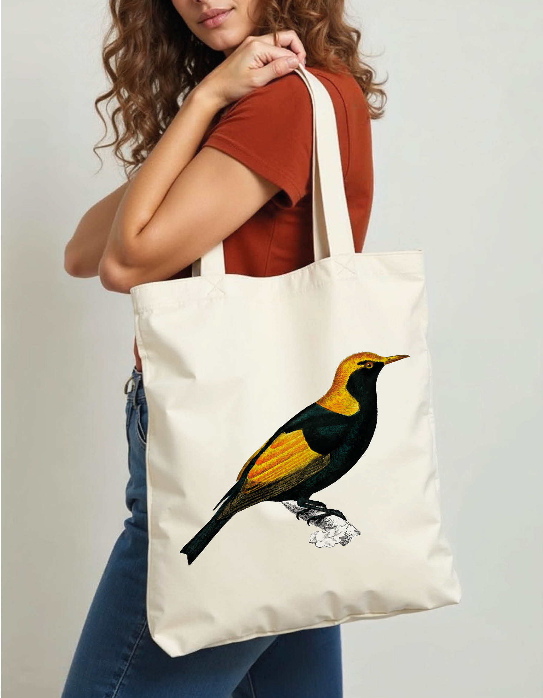 Shopping Tote Printed Bag – Modern Artistic Design Fast Delivery