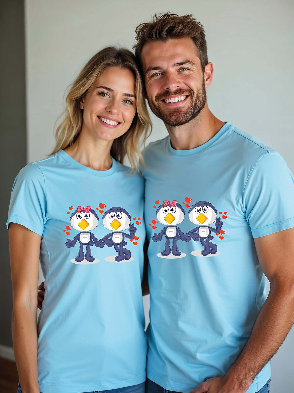 Thumbnail: Matching Outfit Animal Couple Matching Tee Lovers Edition – Fast