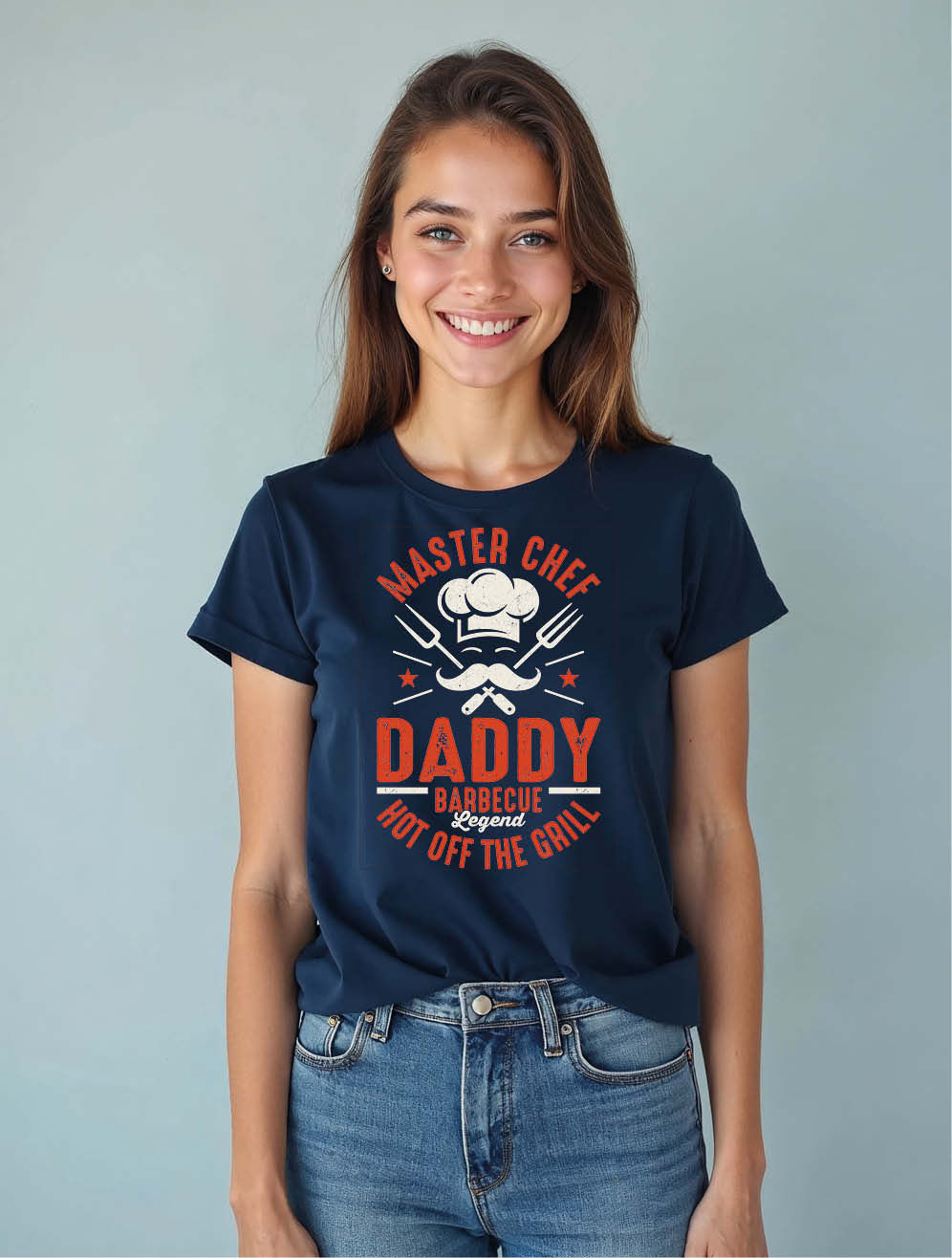 Master chef is my daddy Casual Women’s Streetwear T-Shirt – Limited Stock