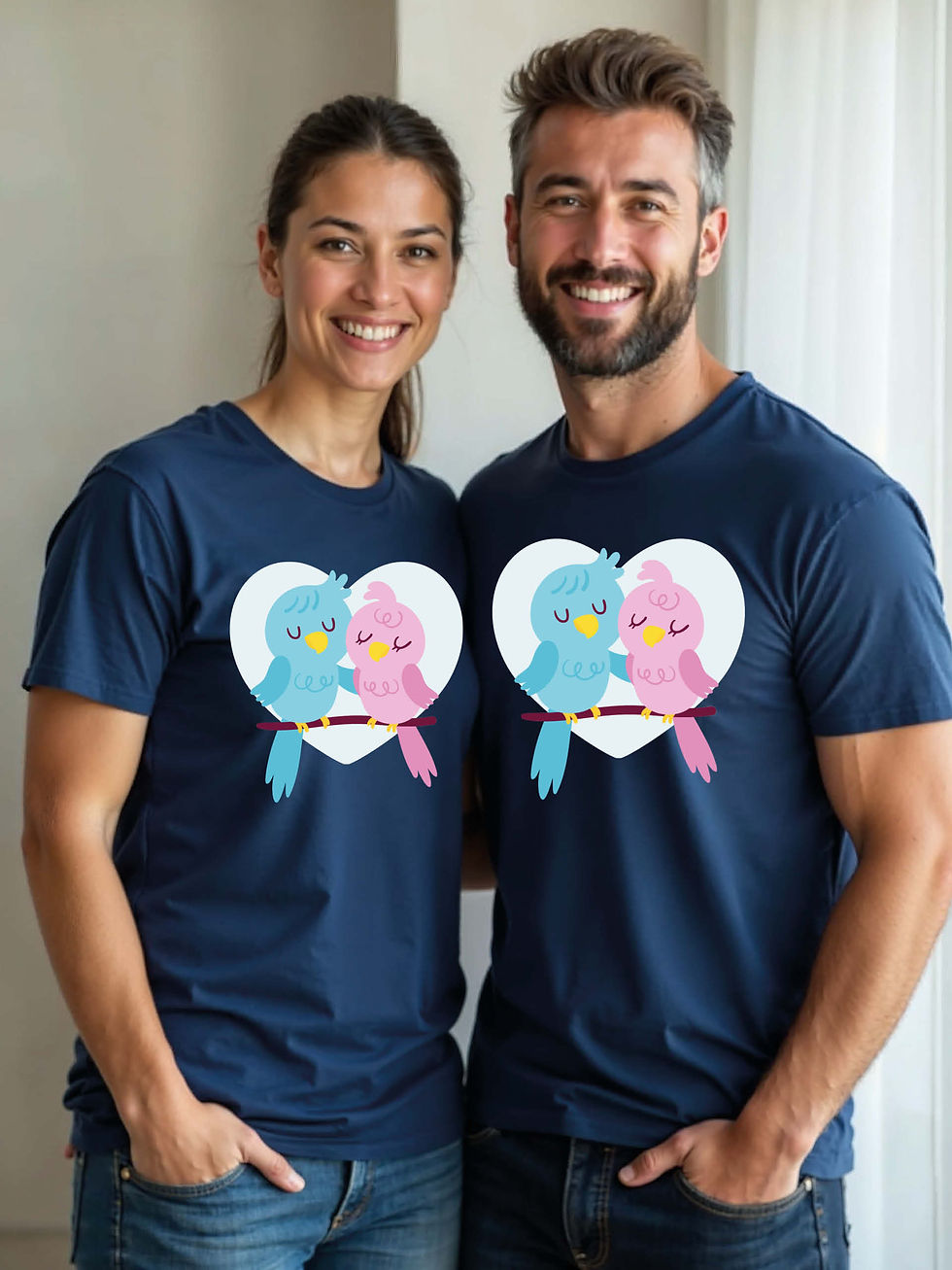 Thumbnail: Forever Love Animal Couple Matching Tee Lovers Edition – Shop