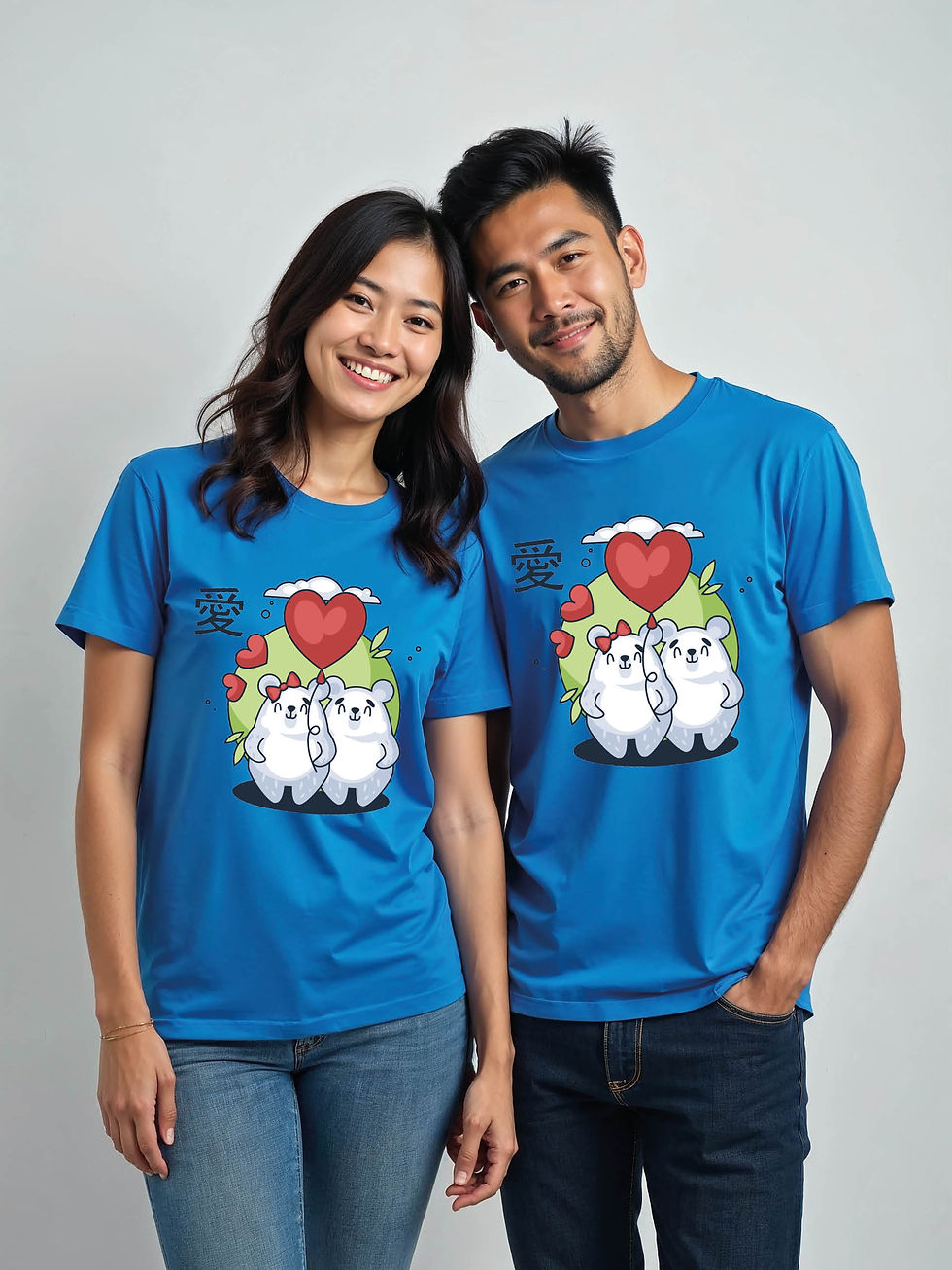 Thumbnail: Couple Goals Cartoon Couple T-Shirt Lovers Edition – Hot Deal