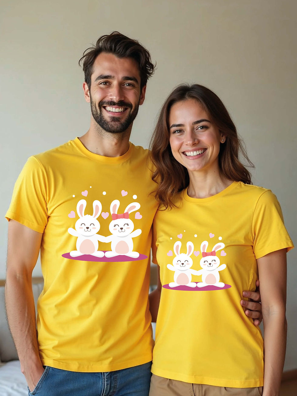 Thumbnail: Eternal Love Animal Couple T-Shirt Lovers Edition – Low Price
