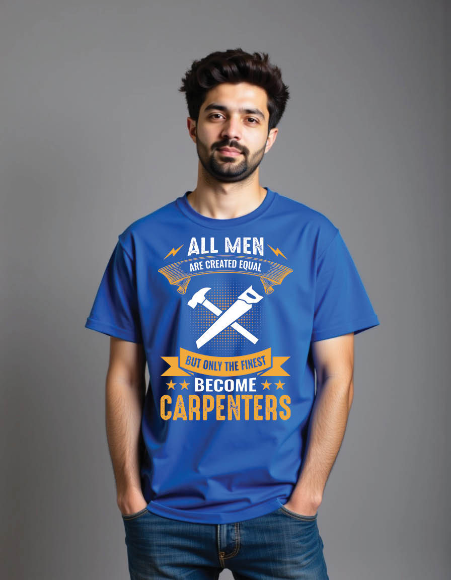 all men are created equal only finest become mens printed graphic t shirt