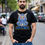 Thumbnail: blue mens printed graphic t shirts