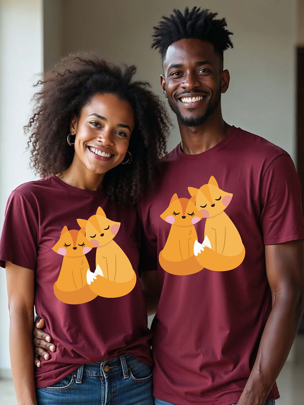 Thumbnail: Eternal Love Animal Couple T-Shirt Lovers Edition – Buy Now