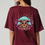 Thumbnail: Psychedelic Skull Mushroom Classic Cotton Unisex Drop Shoulder Oversized T-Shirt