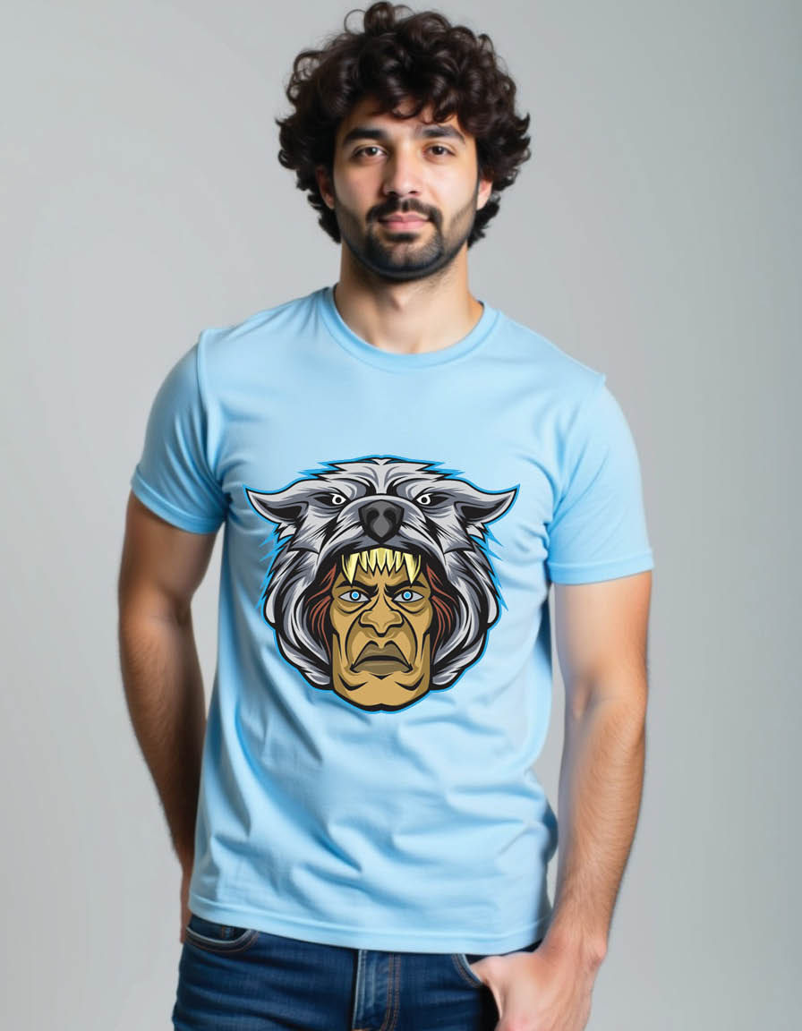 Thumbnail: hunter mens printed graphic t shirt
