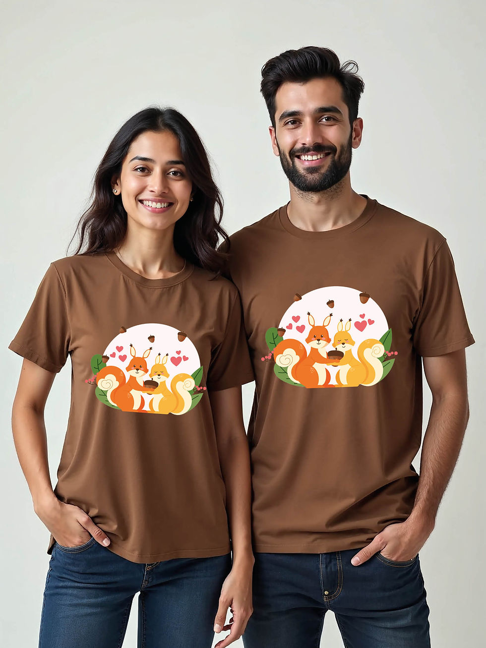 Thumbnail: Soulmates Cartoon Couple Matching Tee Lovers Edition – Limited Stock