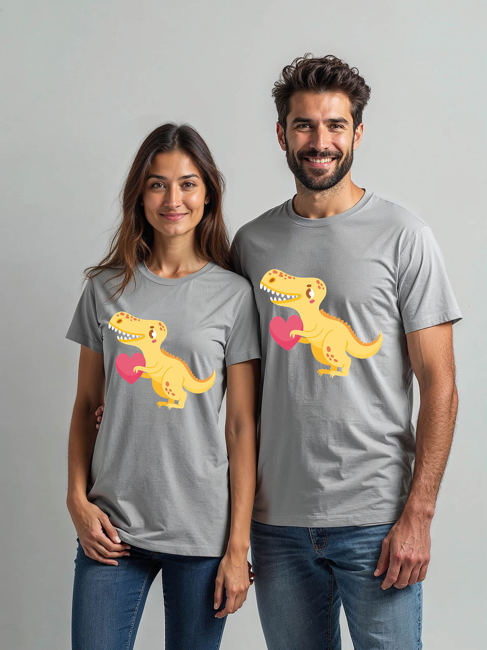 Thumbnail: Couple Goals Cartoon Couple Matching Tee Lovers Edition – Sale