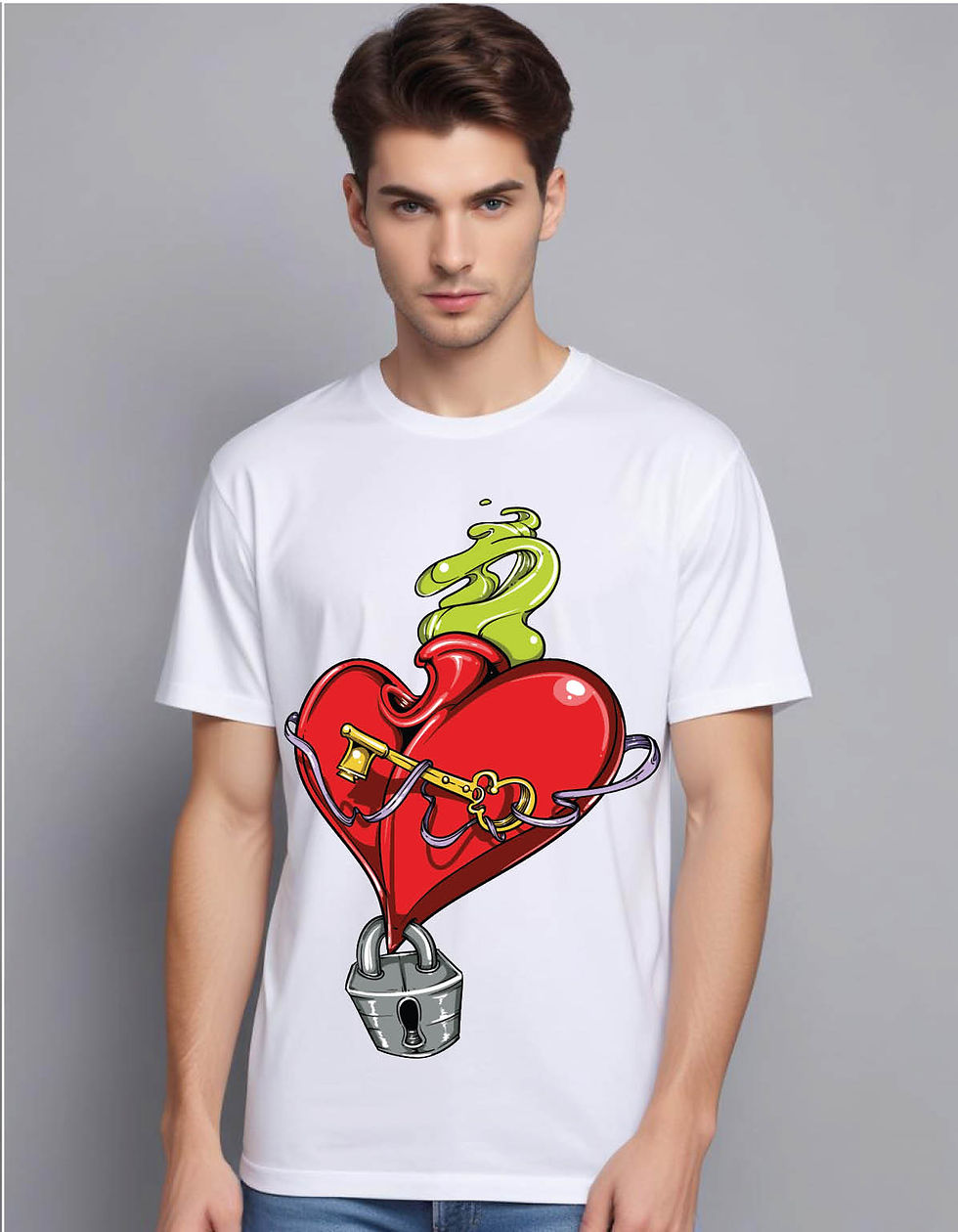 Thumbnail: tattoo vector set mens printed graphic t shirt