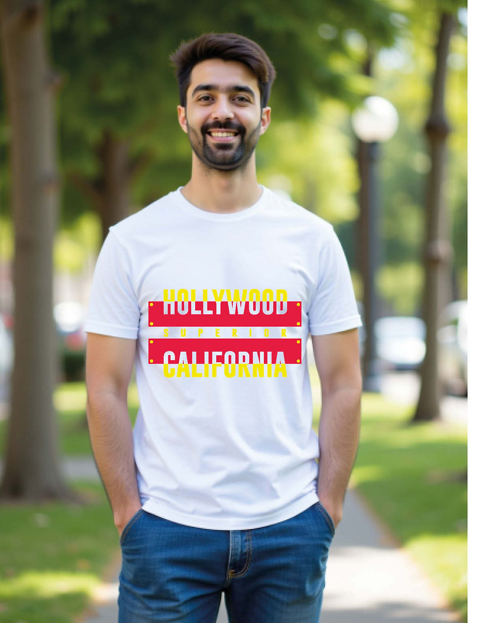 Thumbnail: hollywood superior california printed T-Shirt for All ages