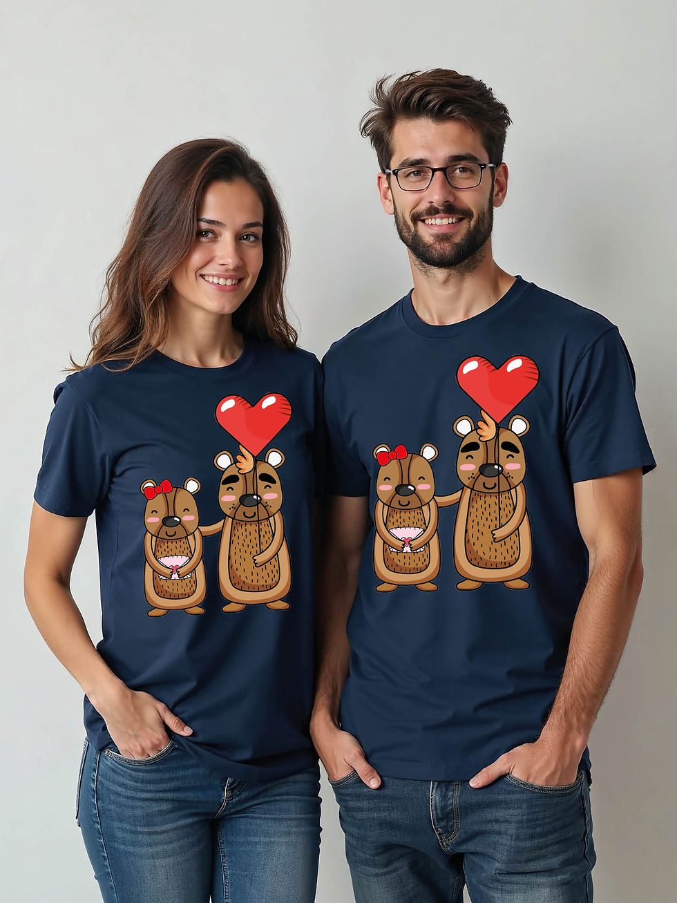 Thumbnail: Matching Outfit Cartoon Couple T-Shirt Lovers Edition – Discount Offer