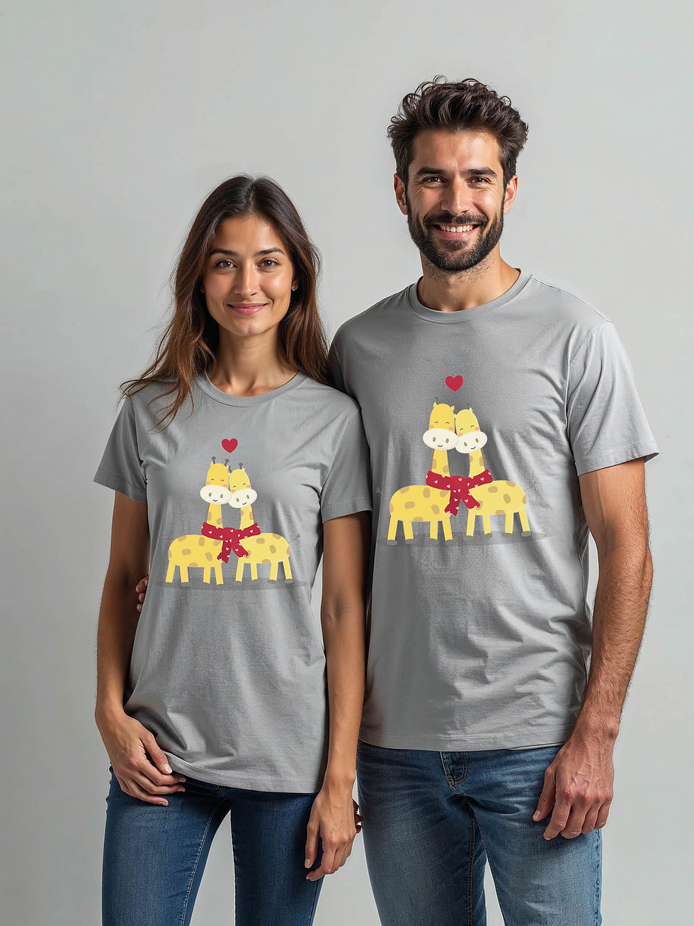 Thumbnail: Trendy Cartoon Couple T-Shirt Lovers Edition – Buy Now