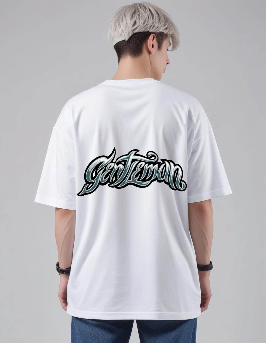 Thumbnail: barberskull man Mens Oversized Printed T shirt