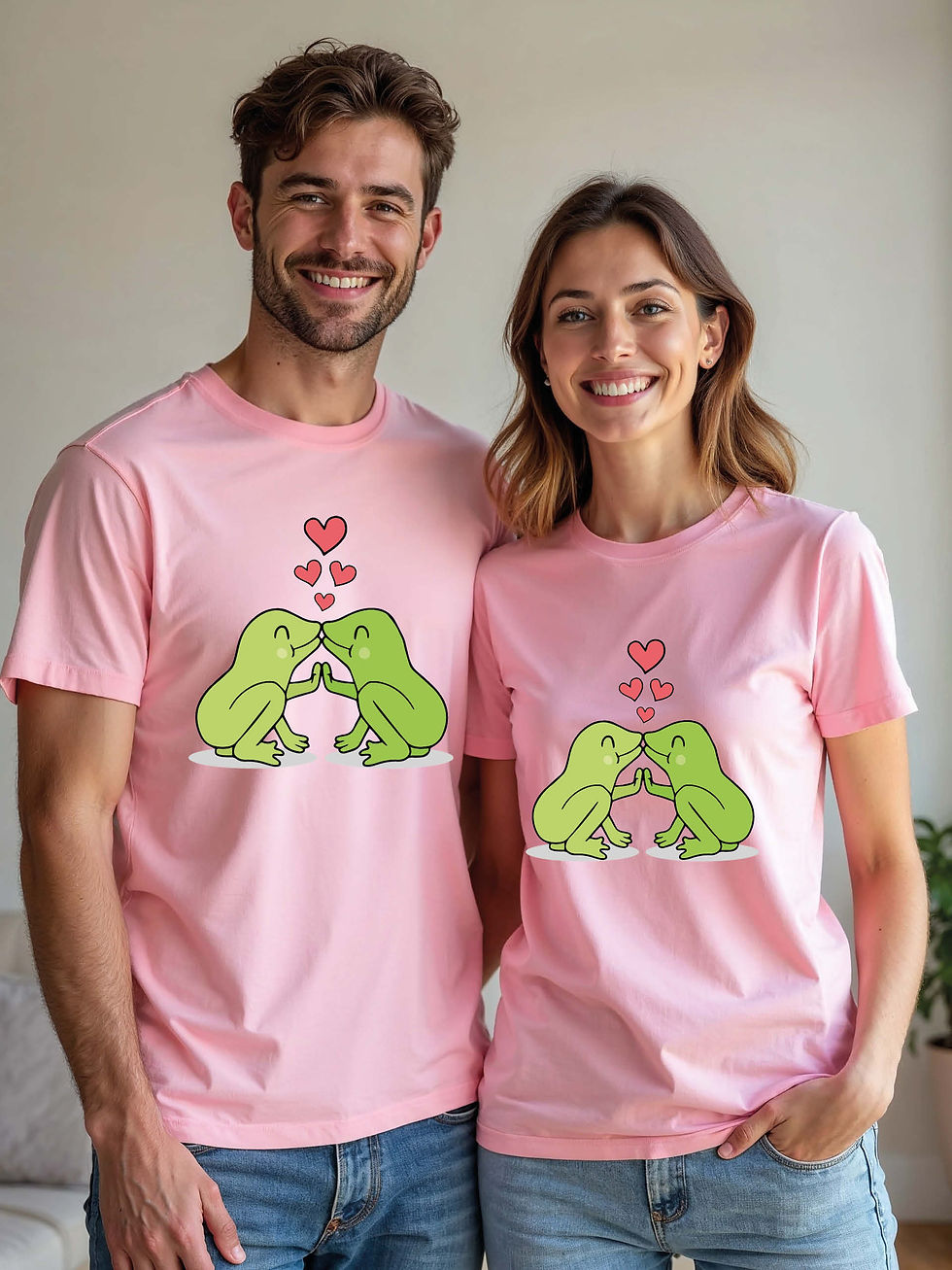 Thumbnail: Matching Outfit Animal Couple Matching Tee Lovers Edition