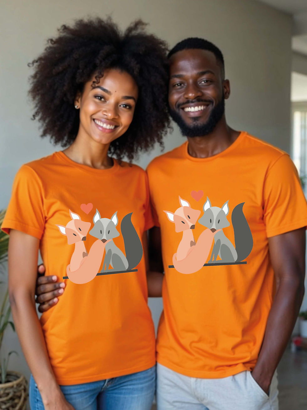 Anniversary Animal Couple T-Shirt Lovers Edition – Hot Deal